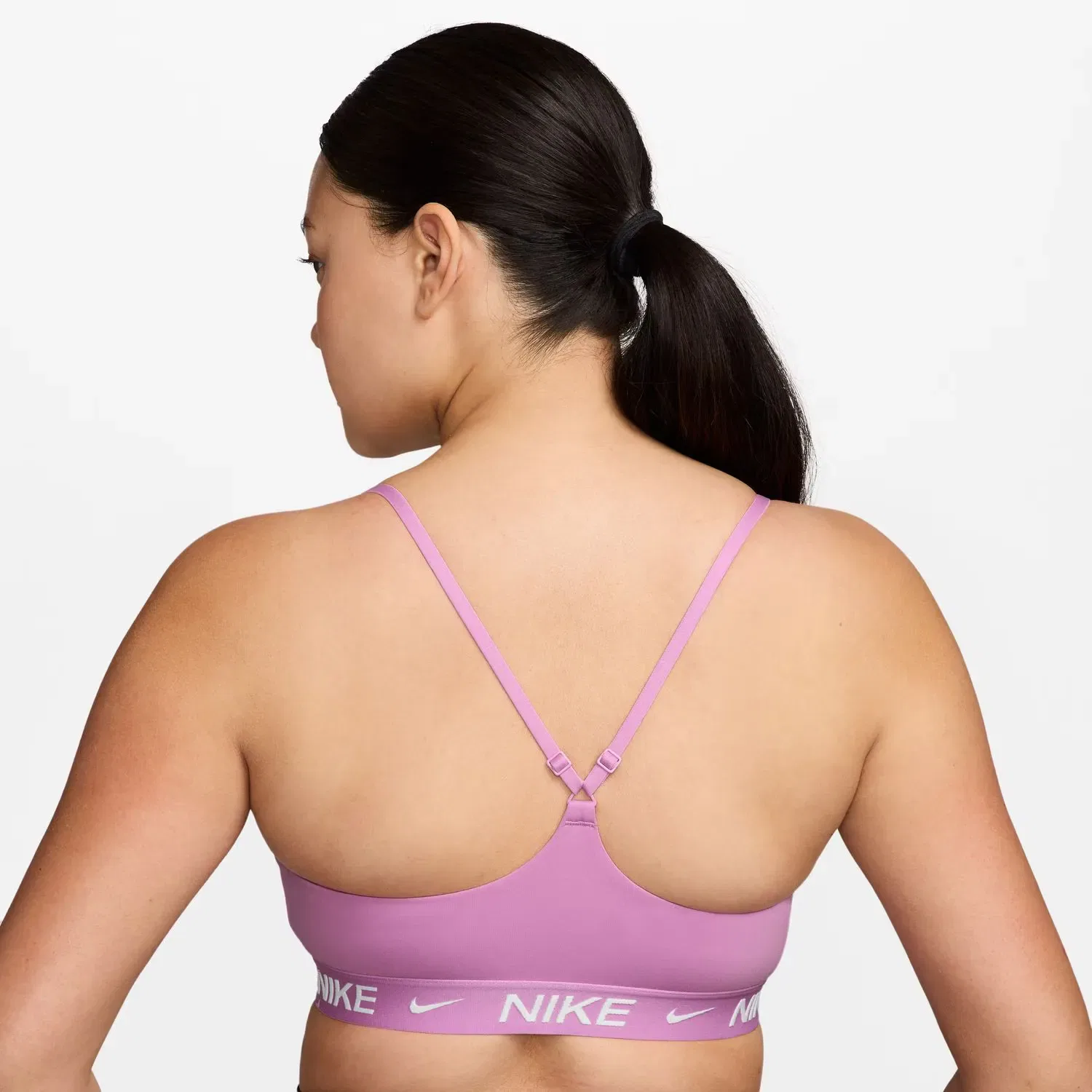 Женский топ Nike Indy Light Support Bra, Morado — фото 2