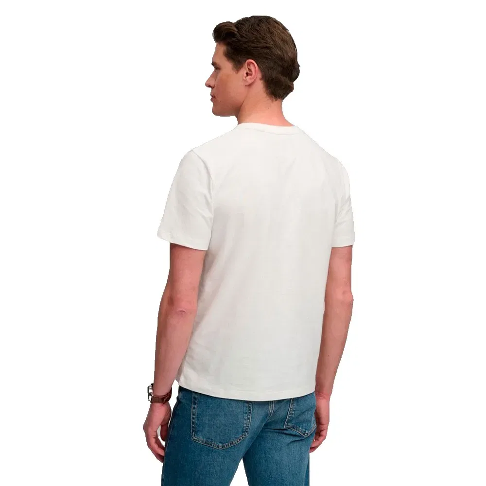 Мужская футболка с принтом Vintage Logo Classic Superdry, White — фото 2
