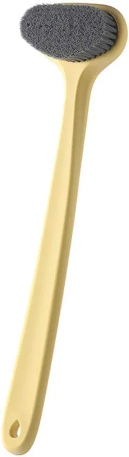 Щетка для тела с длинной ручкой, WYRKYP, 36.5 x 9.5 x 4 см, Yellow