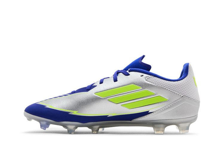 Бутсы adidas Messi Adizero F50 League FG MG 'La Vida Rapida Pack', серебряный — фото 4