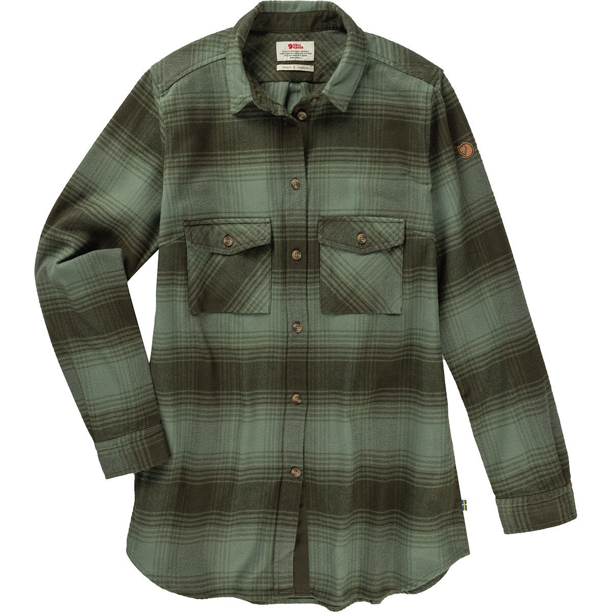 

Овик твиловая рубашка Fjallraven, мультиколор