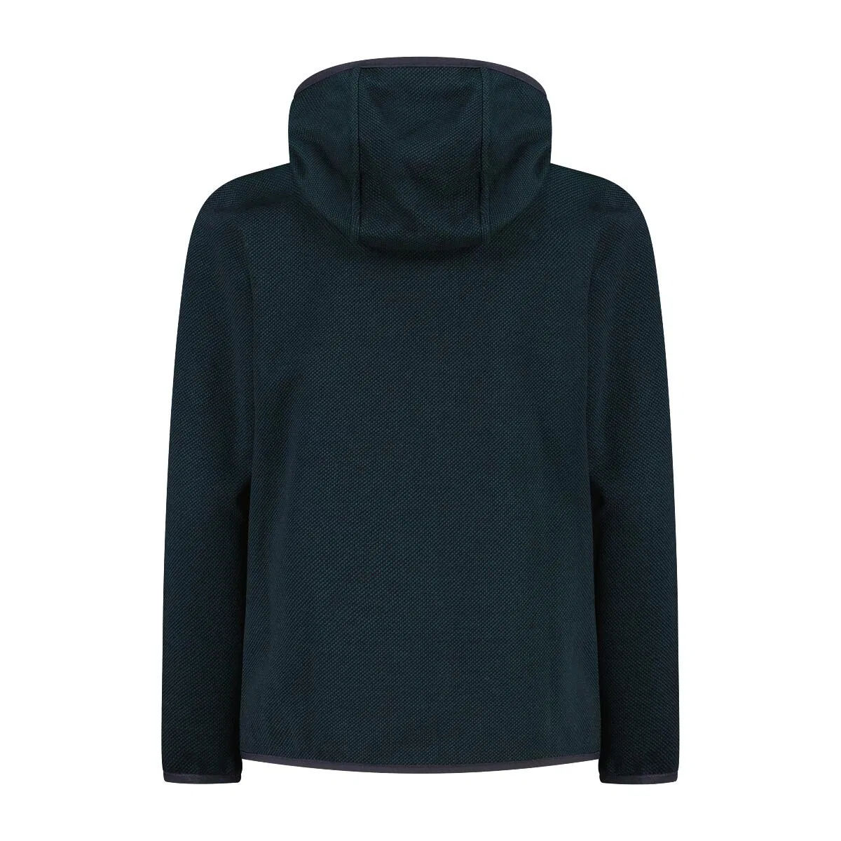 Детская флисовая куртка для мальчиков с капюшоном Kid Jacket Fix Hood Cmp, Navyblau Grun — фото 2