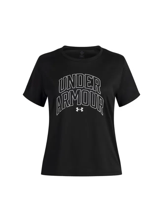 Футболка с коротким рукавом с принтом Under Armour, черный — фото 2