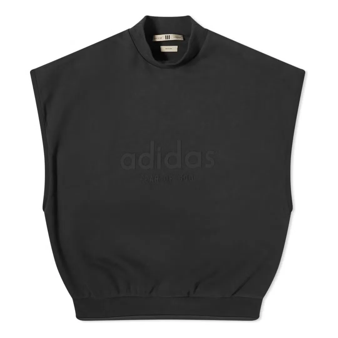 Свитшот с принтом Fear of God Athletics Adidas, черный
