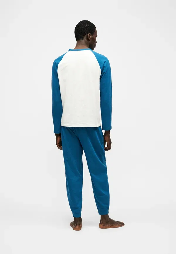 Комплект пижамы из хлопка Everyday essentials set - pyjamas Tommy Hilfiger, jewel blue, синий — фото 4