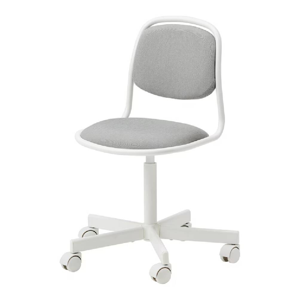 

Детский стул Ikea Orfjall, белый/серый