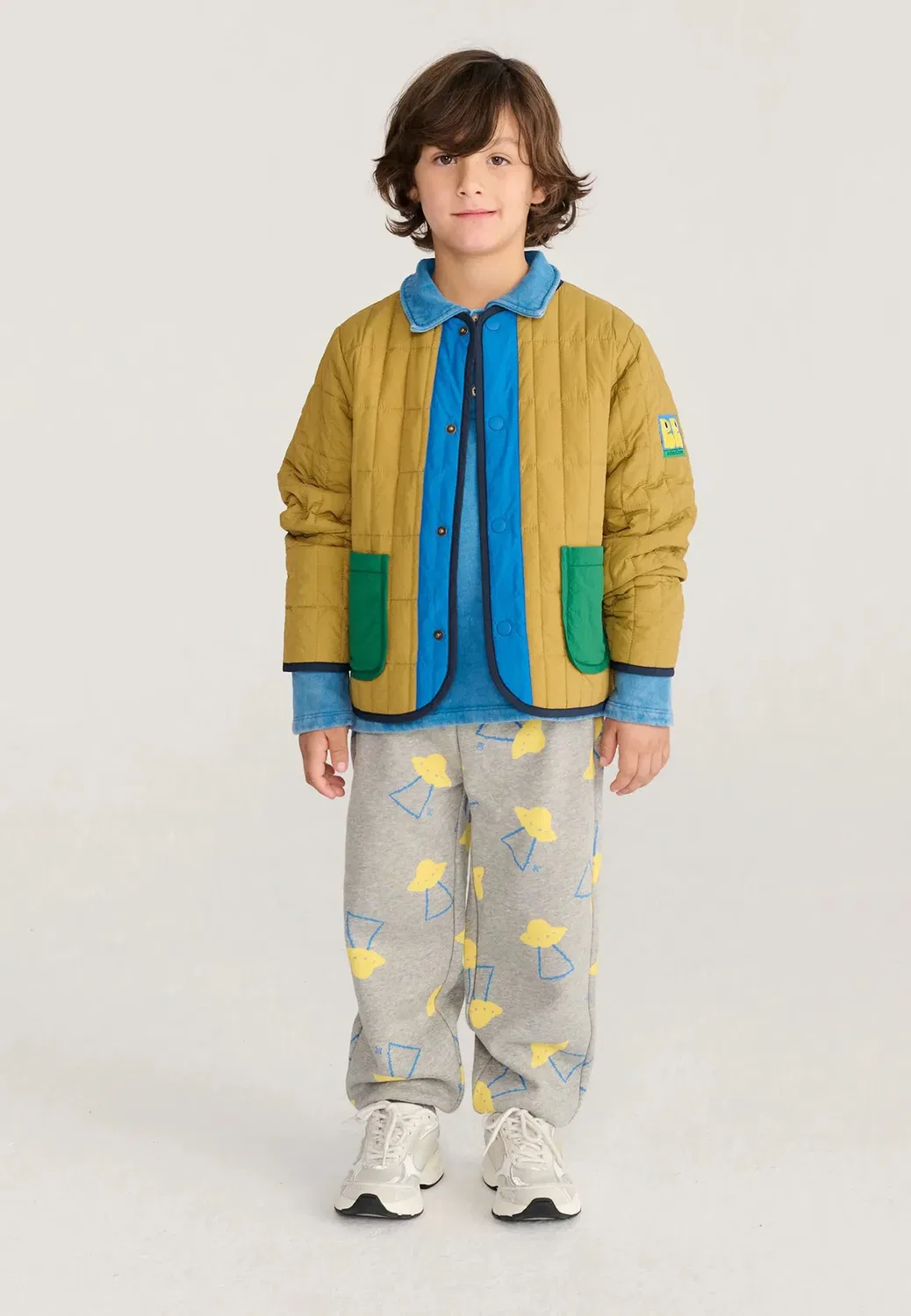 Booo bo choses tag - light jacket Bobo Choses, Camel