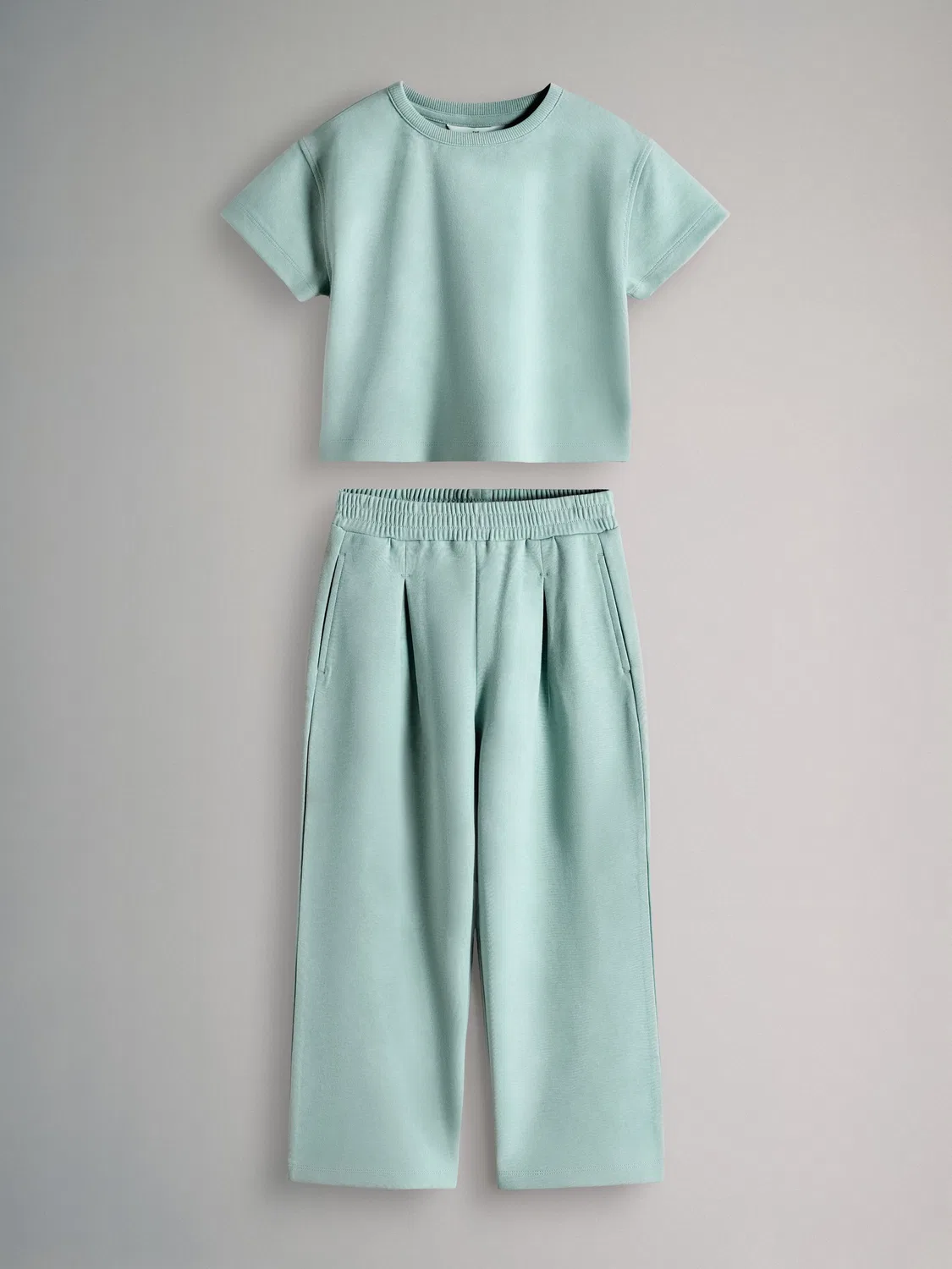 Спортивный костюм The Set Interlock Teal Blue