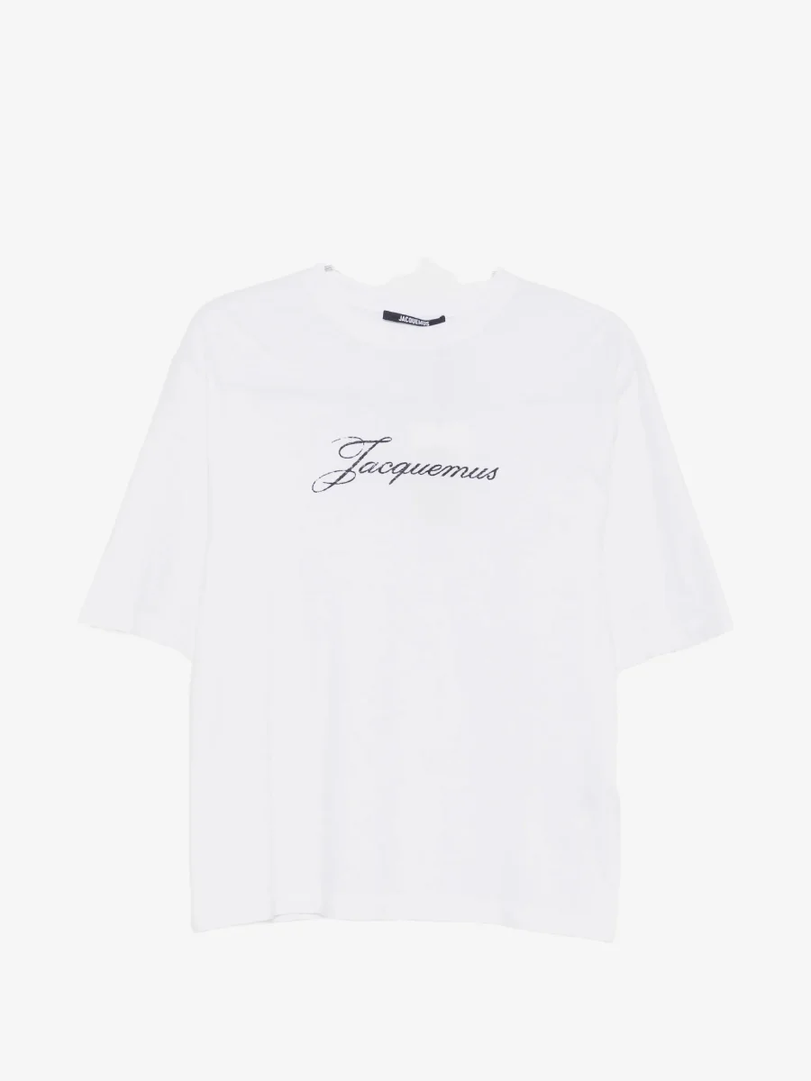 Футболка Jacquemus The Jacquemus, белый — фото 4