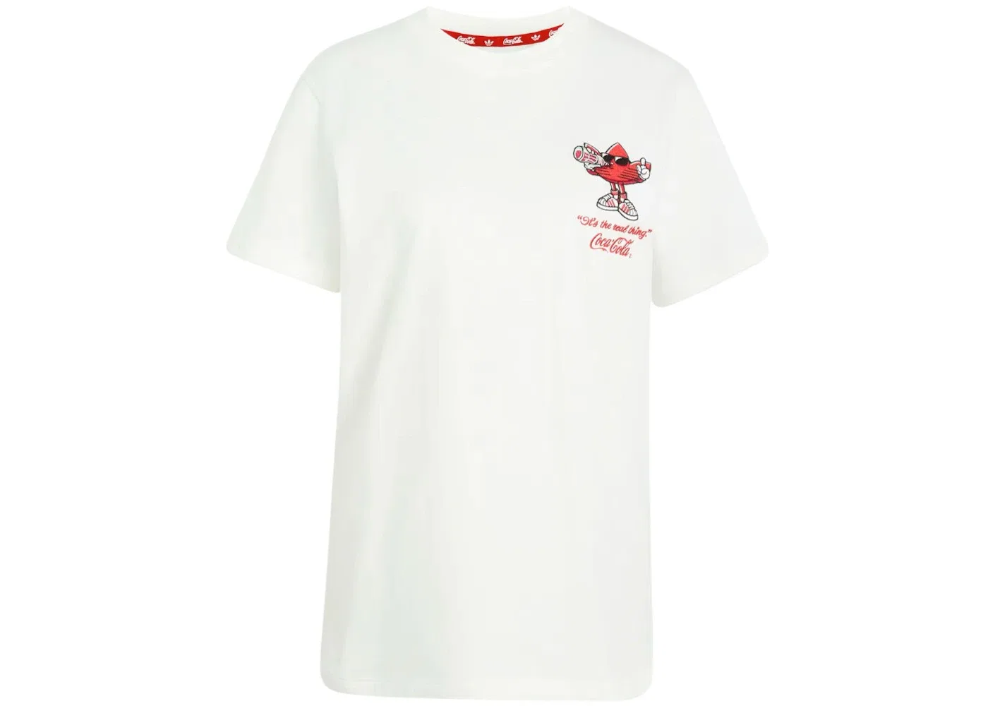 Мужская футболка с принтом Adidas x Coca-Cola Tee, Core White