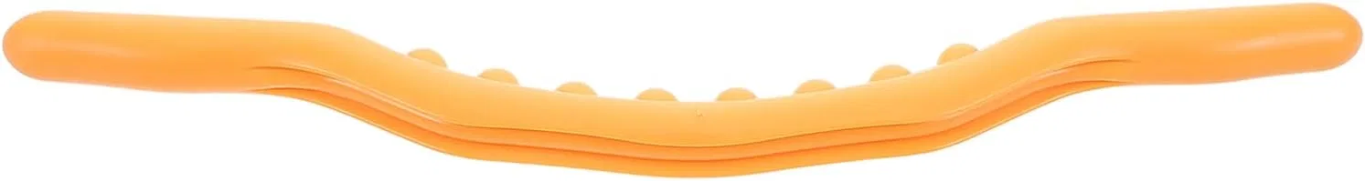Массажный ролл пластиковый, LOLIPPYY, 38.5x6x2 см, Orange
