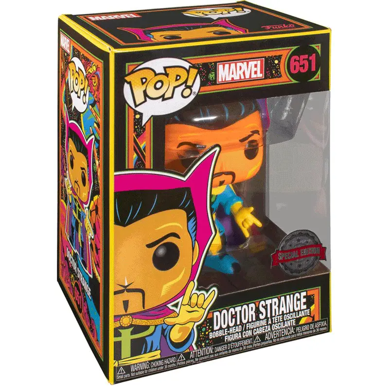 

Фигурка Funko Pop! Marvel: Black Light - Dr. Doctor Strange - Marvel Comics - Collectable Vinyl