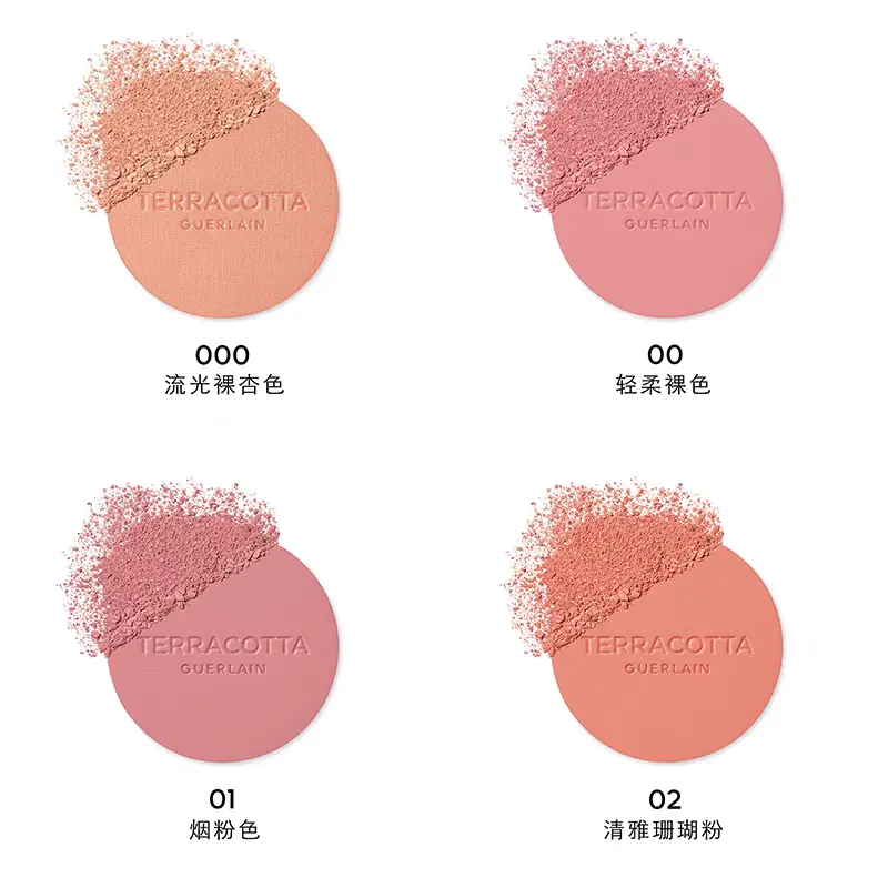 Румяна Guerlain Terracotta Blush #01 Rose Clair Smoke Pink — фото 4
