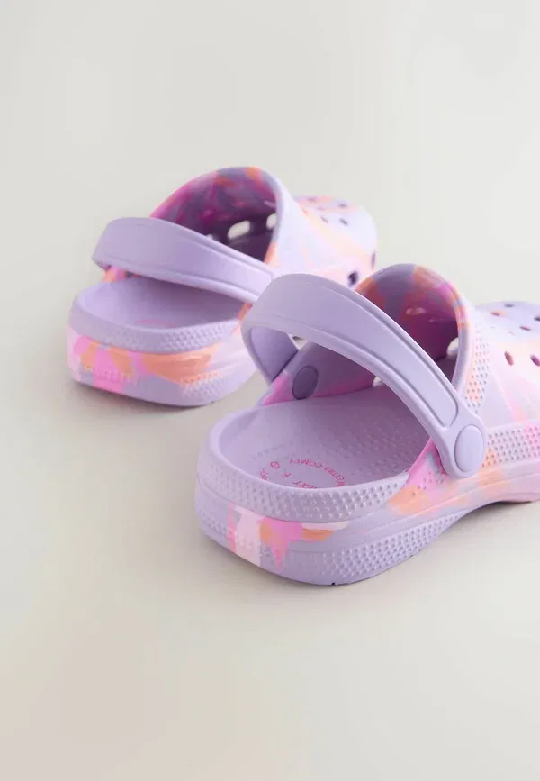 Клоги Next Lilac Purple Marble, фиолетовый — фото 3