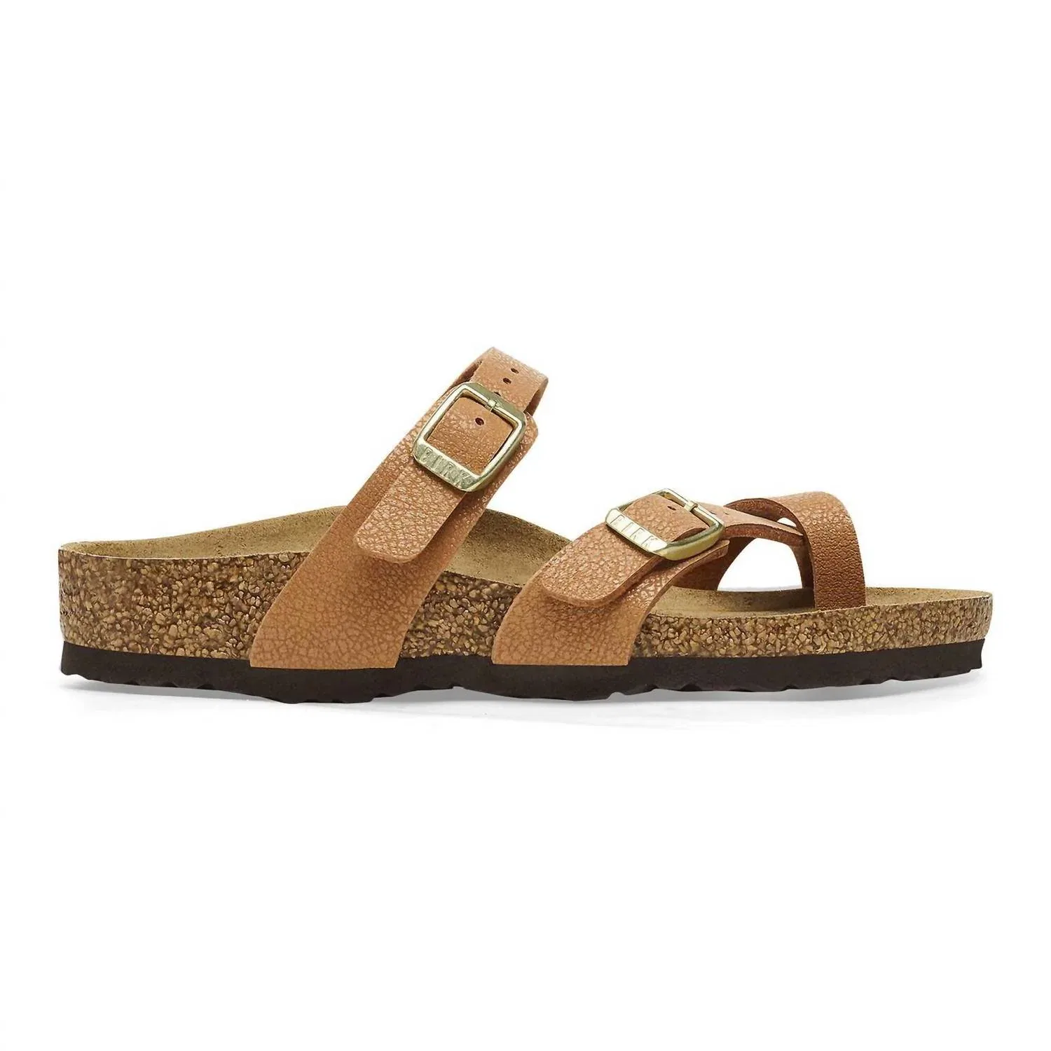 Детские сандалии с двумя регулируемыми ремешками Mayari Birkenstock, Grained Pecan — фото 3