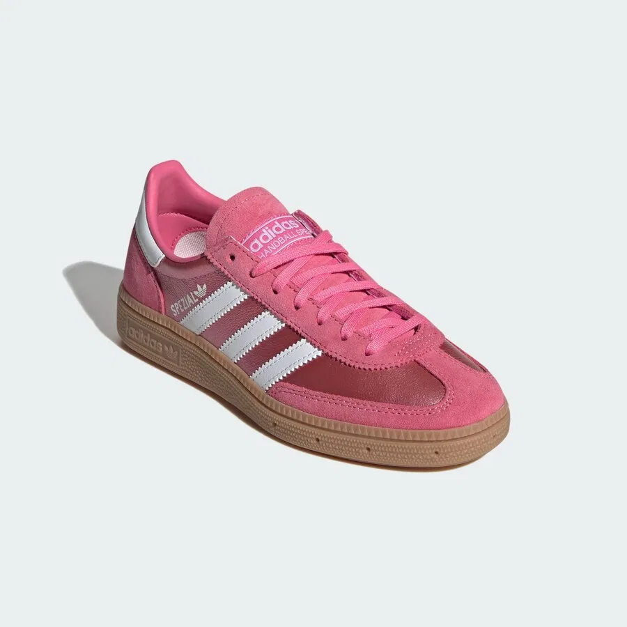 Кроссовки Handball Spezial темно-розового цвета Adidas Originals — фото 4