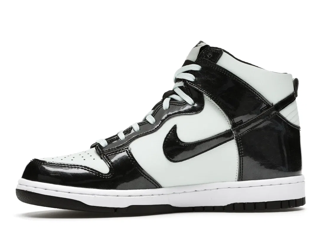 Детские кроссовки с высоким верхом Nike Dunk High SE Nike, Barely Green/Black/White — фото 3