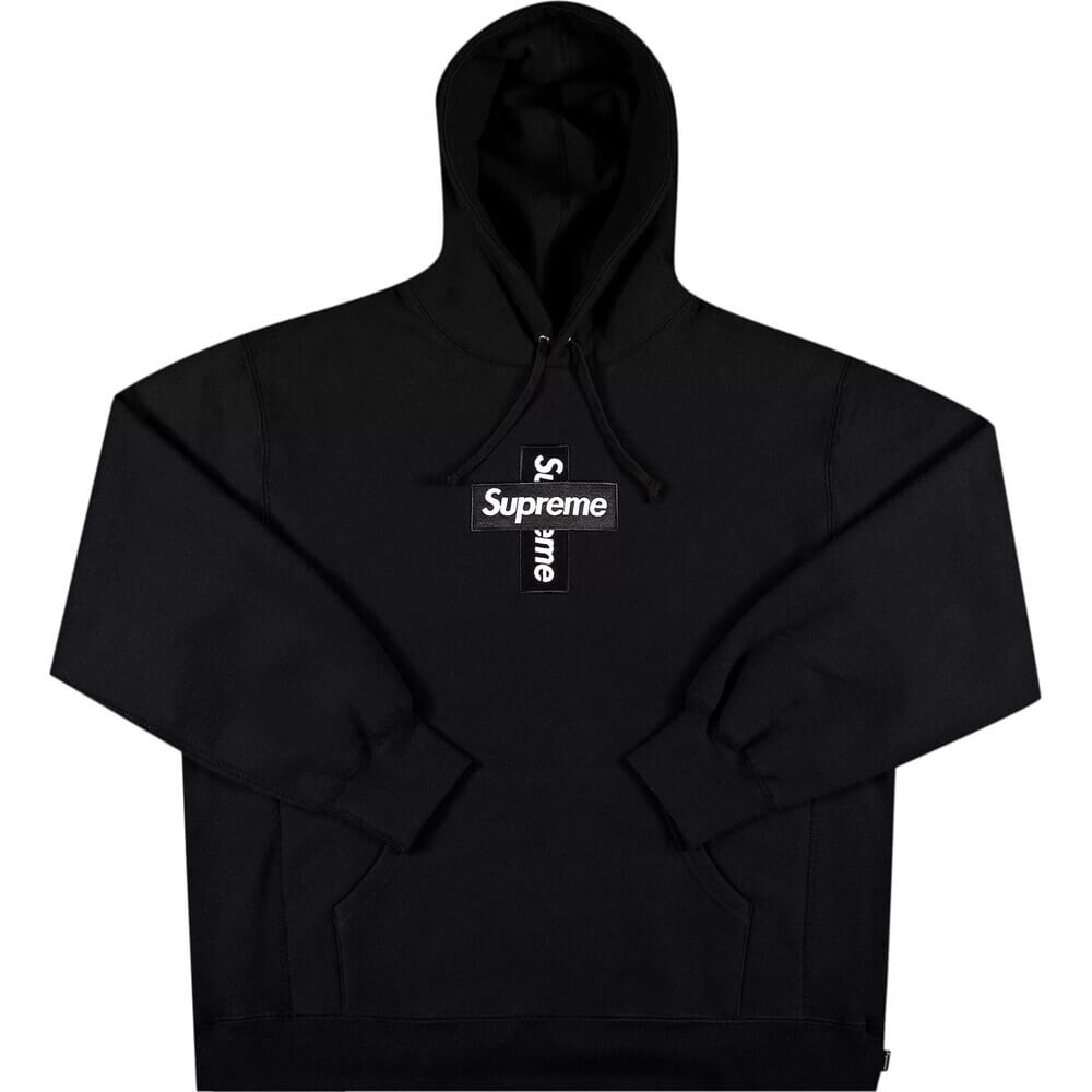 

Худи Supreme Cross Box Logo, черный