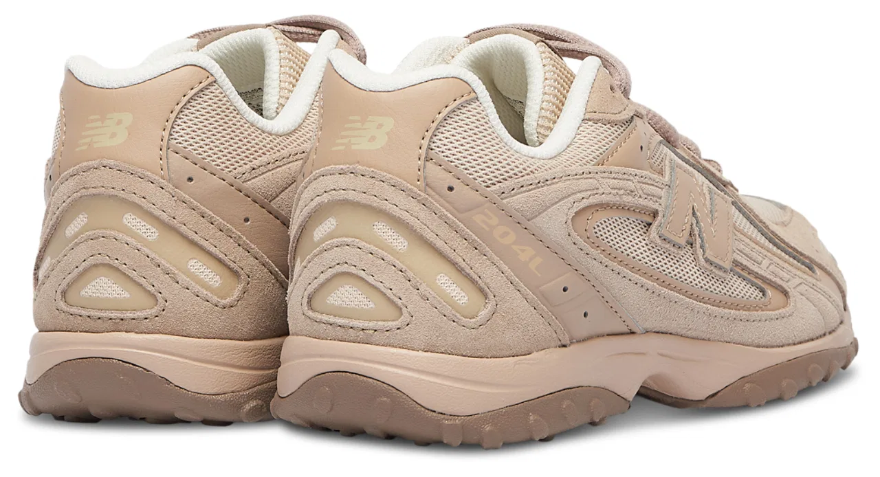 Кроссовки для девочек 204L New Balance, цвет Driftwood/Sandstone — фото 3