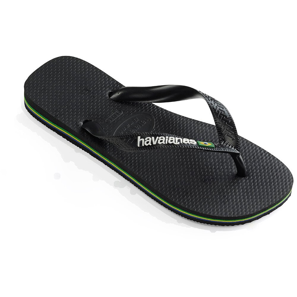 

Шлепанцы Havaianas Brasil Logo, черный
