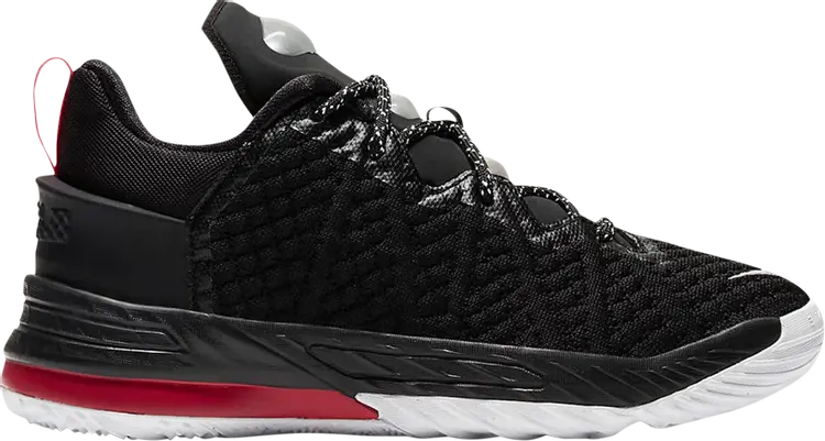 

Кроссовки Nike LeBron 18 PS 'Black University Red', черный