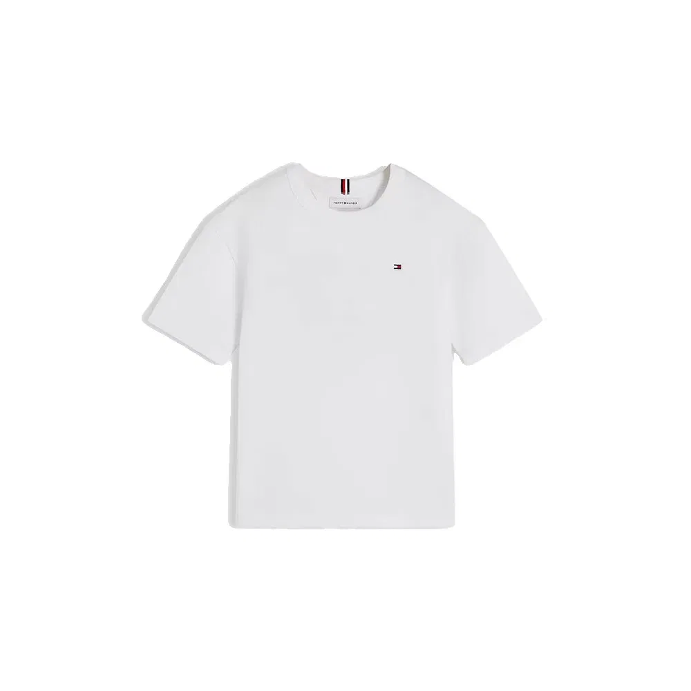 Детская футболка для мальчиков с принтом Tommy hilfiger, White — фото 3