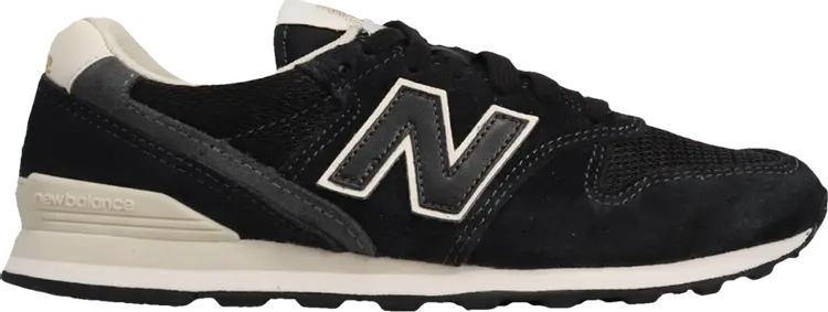 

Кроссовки New Balance Wmns 996 'Black Beige Gold', черный