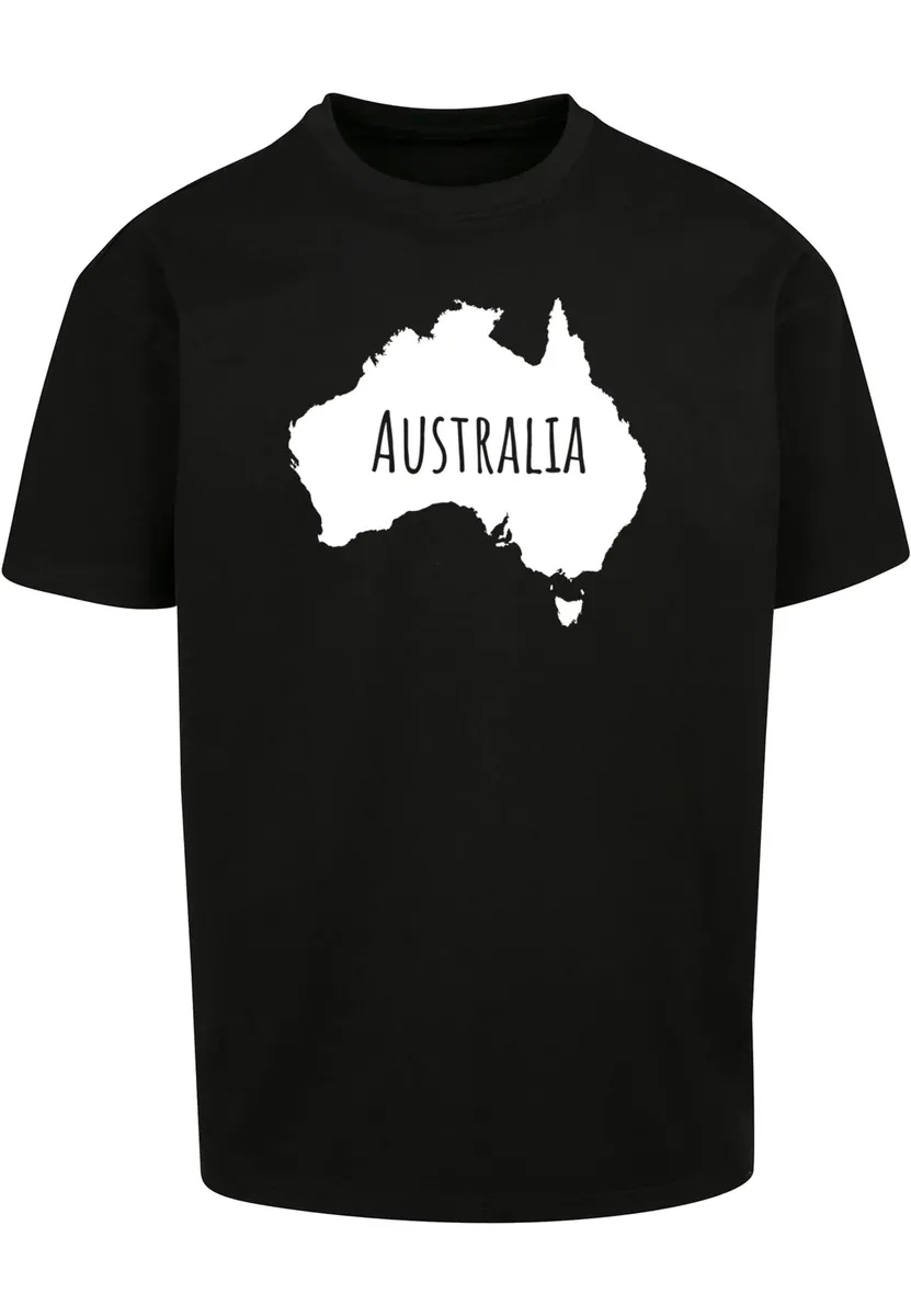 

Футболка Merchcode " Merchcode Men's Australia X Heavy Oversize Tee-BY102", черный