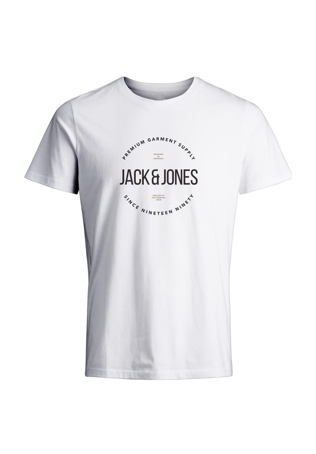 

Футболка blaaston с короткими рукавами Jack & Jones, белый