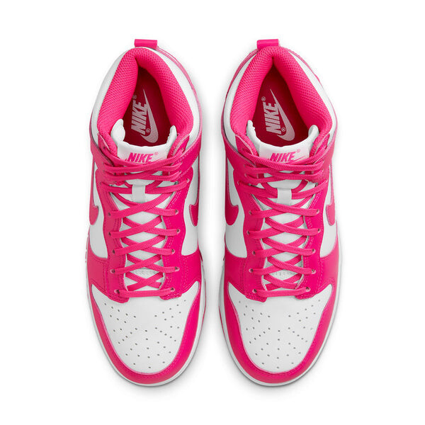Кроссовки данк высокие Nike, белый — фото 4