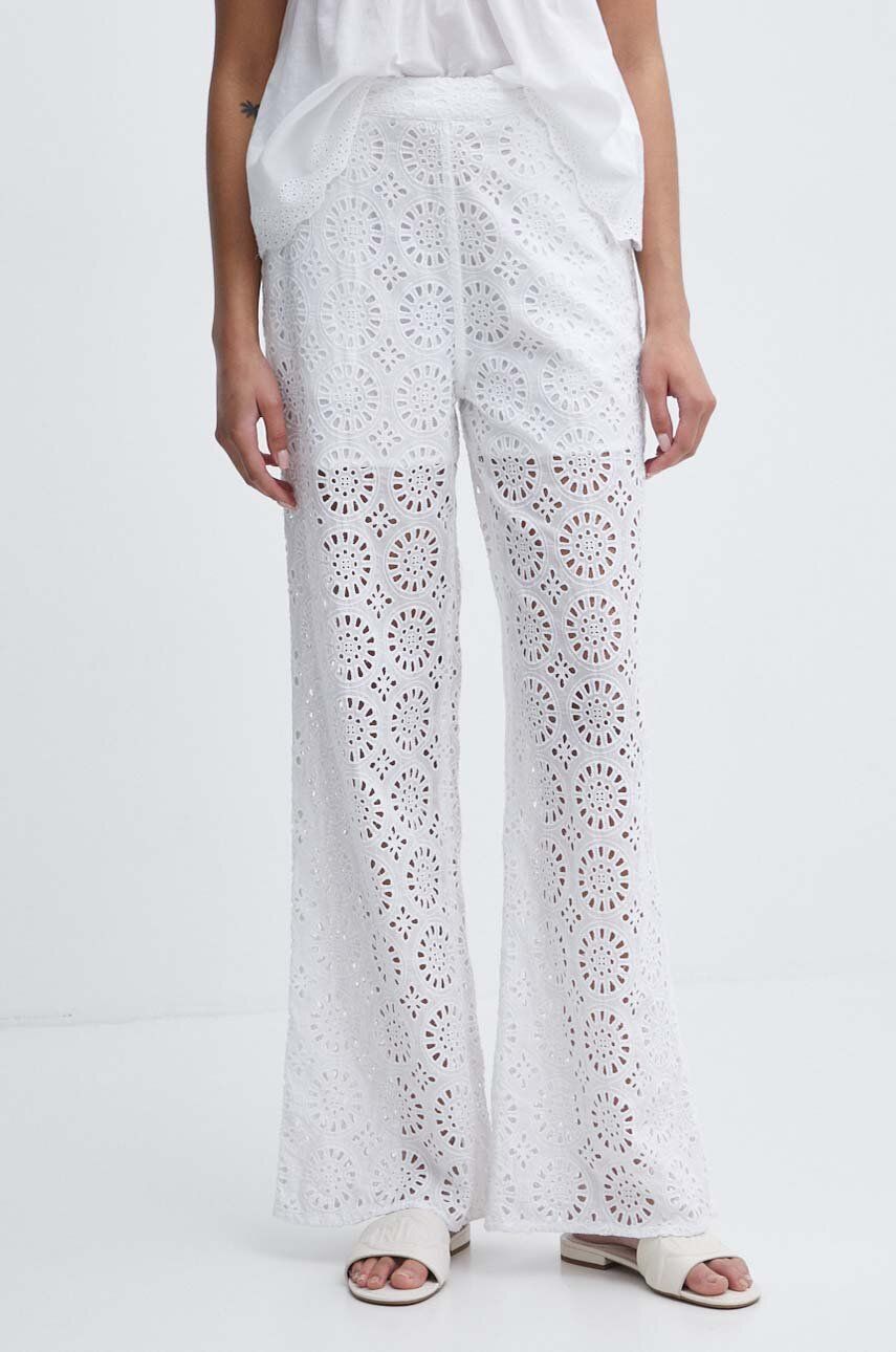 

Брюки MAGGY из хлопка Pepe Jeans, белый