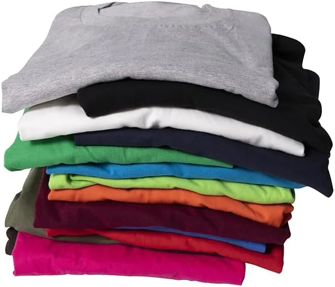 Мужская футболка Slim Cotton с коротким рукавом и круглым вырезом — фото 3