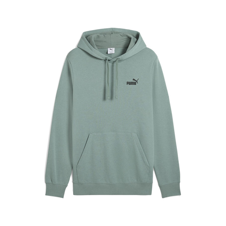 

Мужская толстовка с капюшоном Essentials Small No. 1 Logo Hoodie PUMA Green Moon