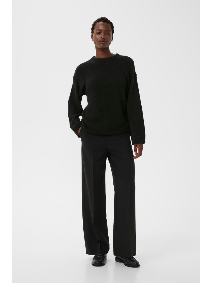 

Вязаный свитер SpencerPW Baggy fit черного цвета PART TWO