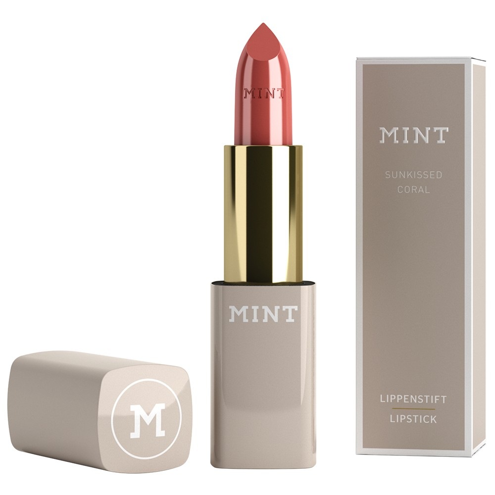 Помада для губ mint lippenstift nude apricot Mint By Dr Mintcheva, coral, вес 3.32 гр. — фото 2
