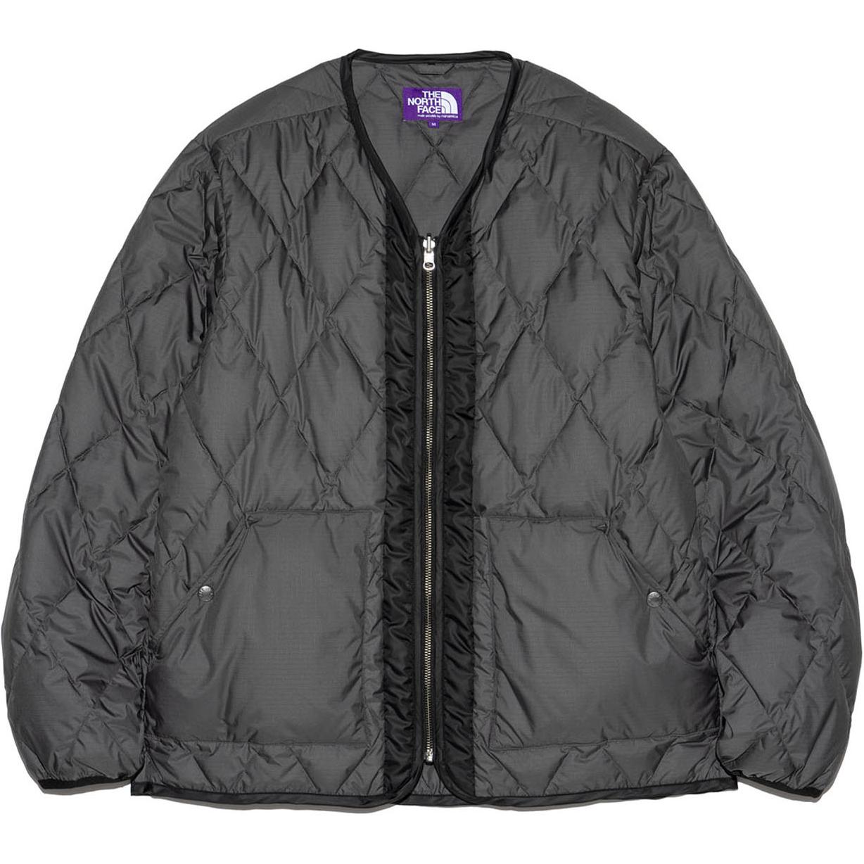 

THE NORTH FACE PURPLE LABEL PLAS Field Down Cardigan Down куртка Unisex Asphalt Gray