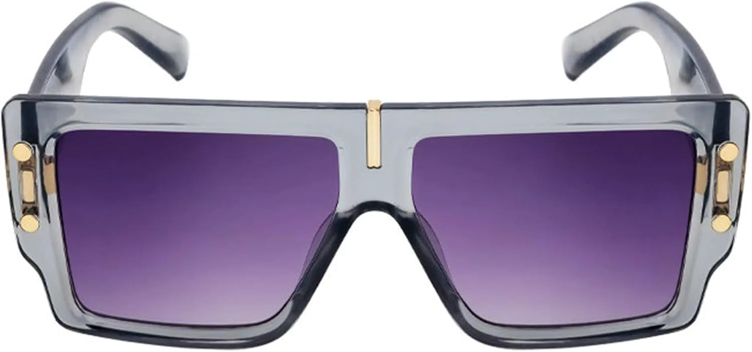 

Солнцезащитные очки Helena Oversized Square для женщин и мужчин, 2024 год, роскошные дизайнерские модные солнцезащитные очки в большой оправе для женщин, C5