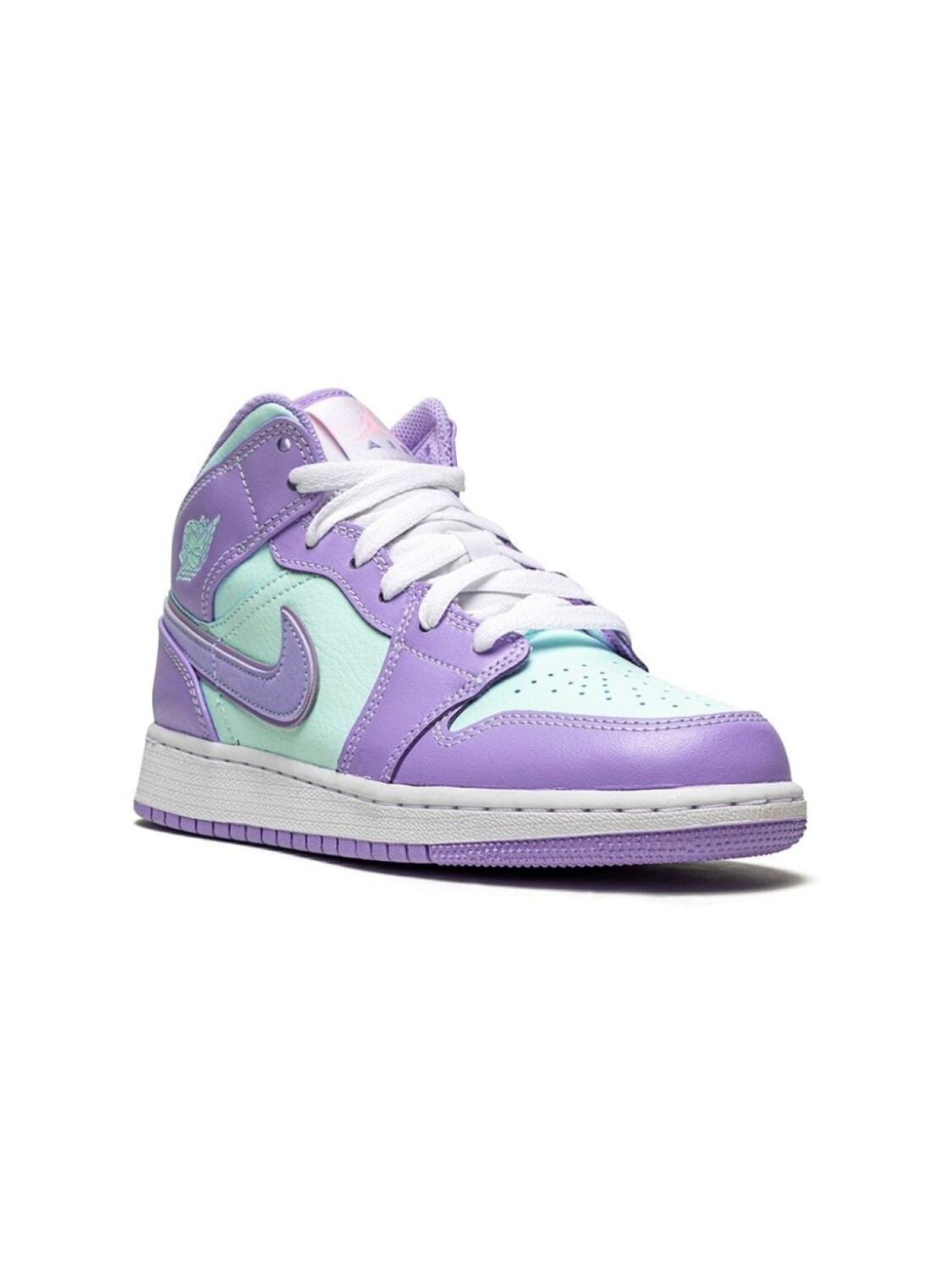 

Jordan кроссовки Air Jordan 1 Mid GS, фиолетовый