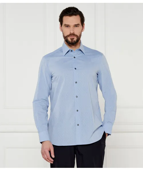 

Рубашка Regular fit Emporio Armani, синий