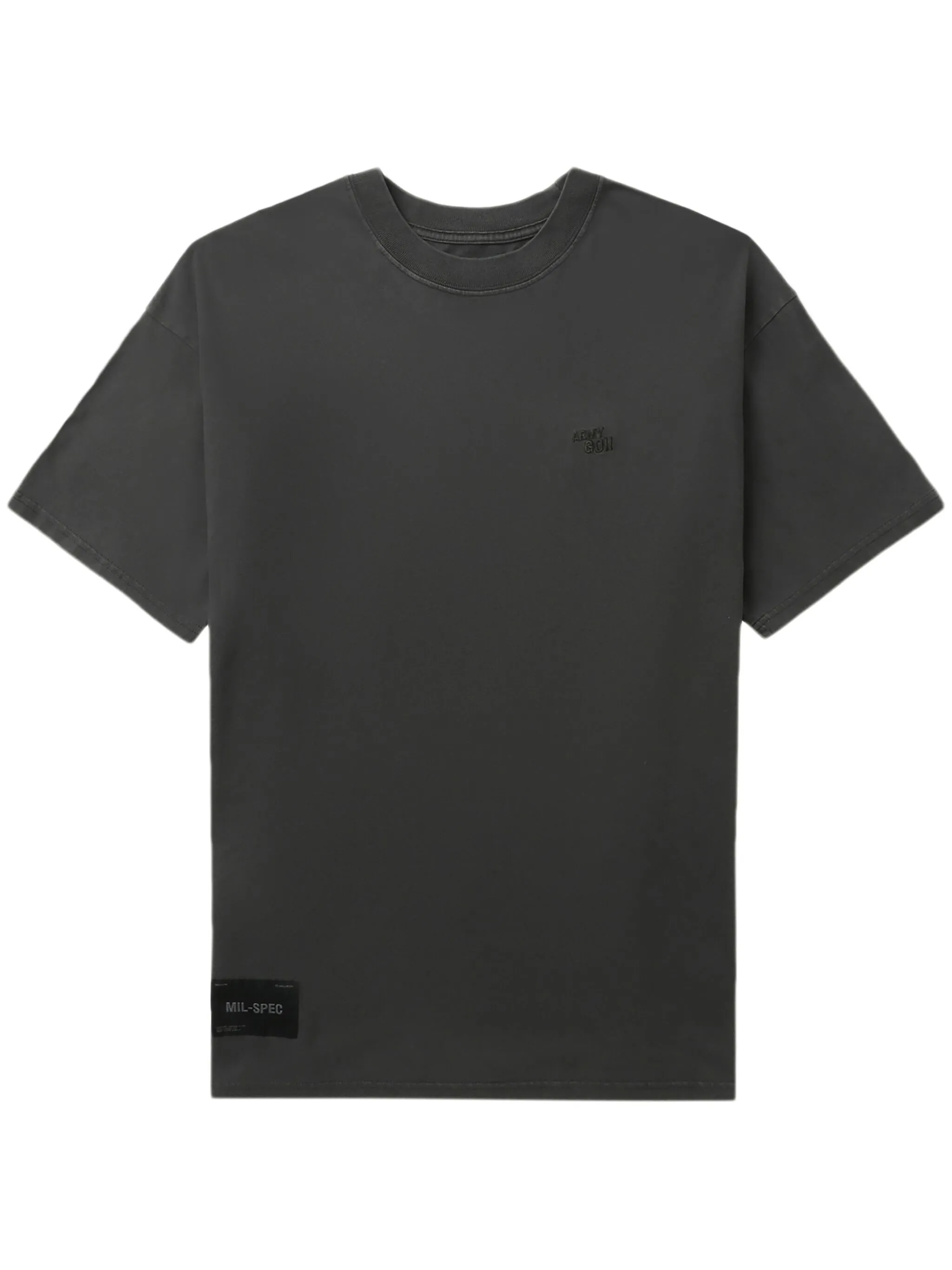 

Футболка с вышитой надписью Izzue, зеленый