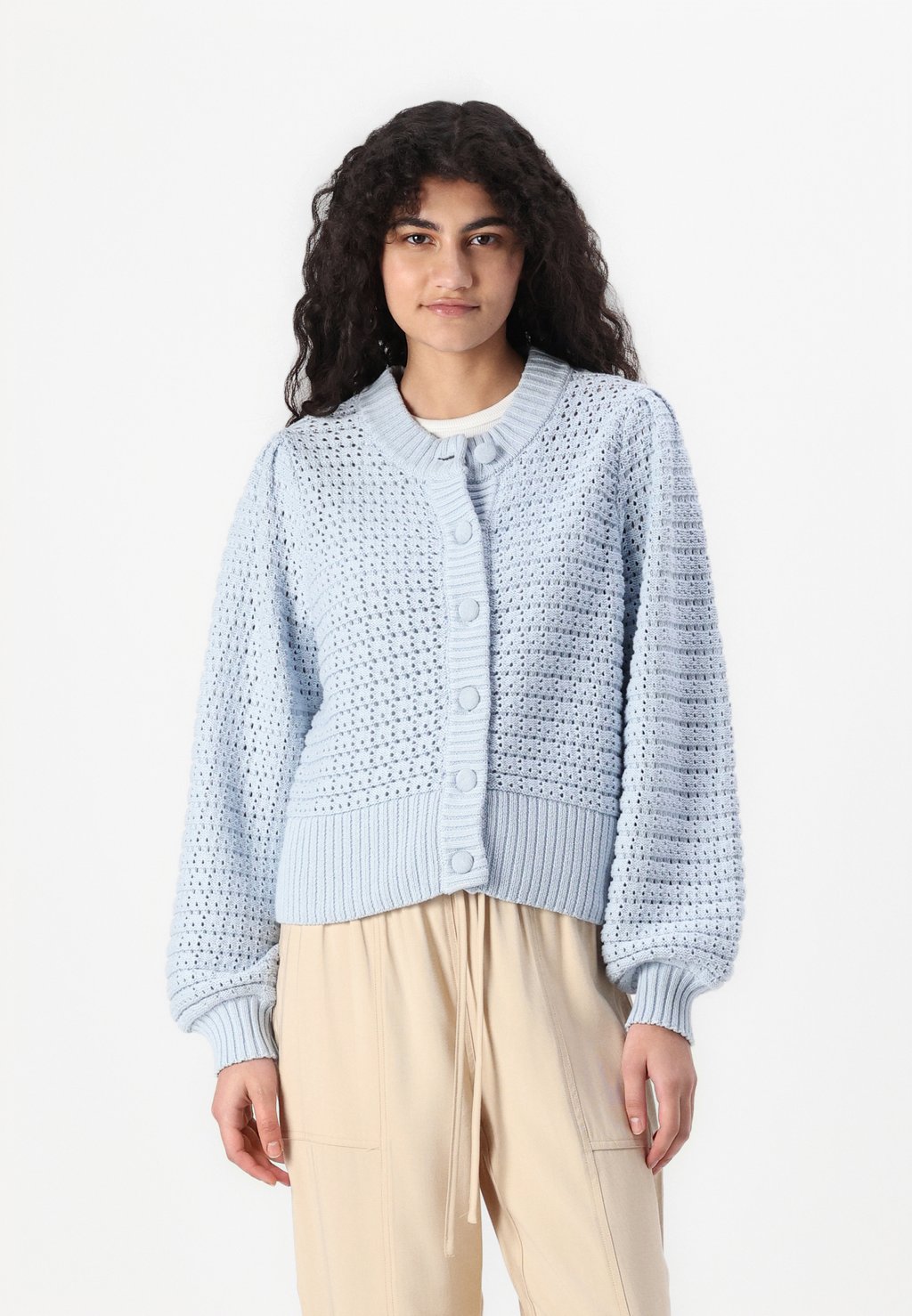 

Кардиган TINNA CARDIGAN MSCH Copenhagen, светло-голубой