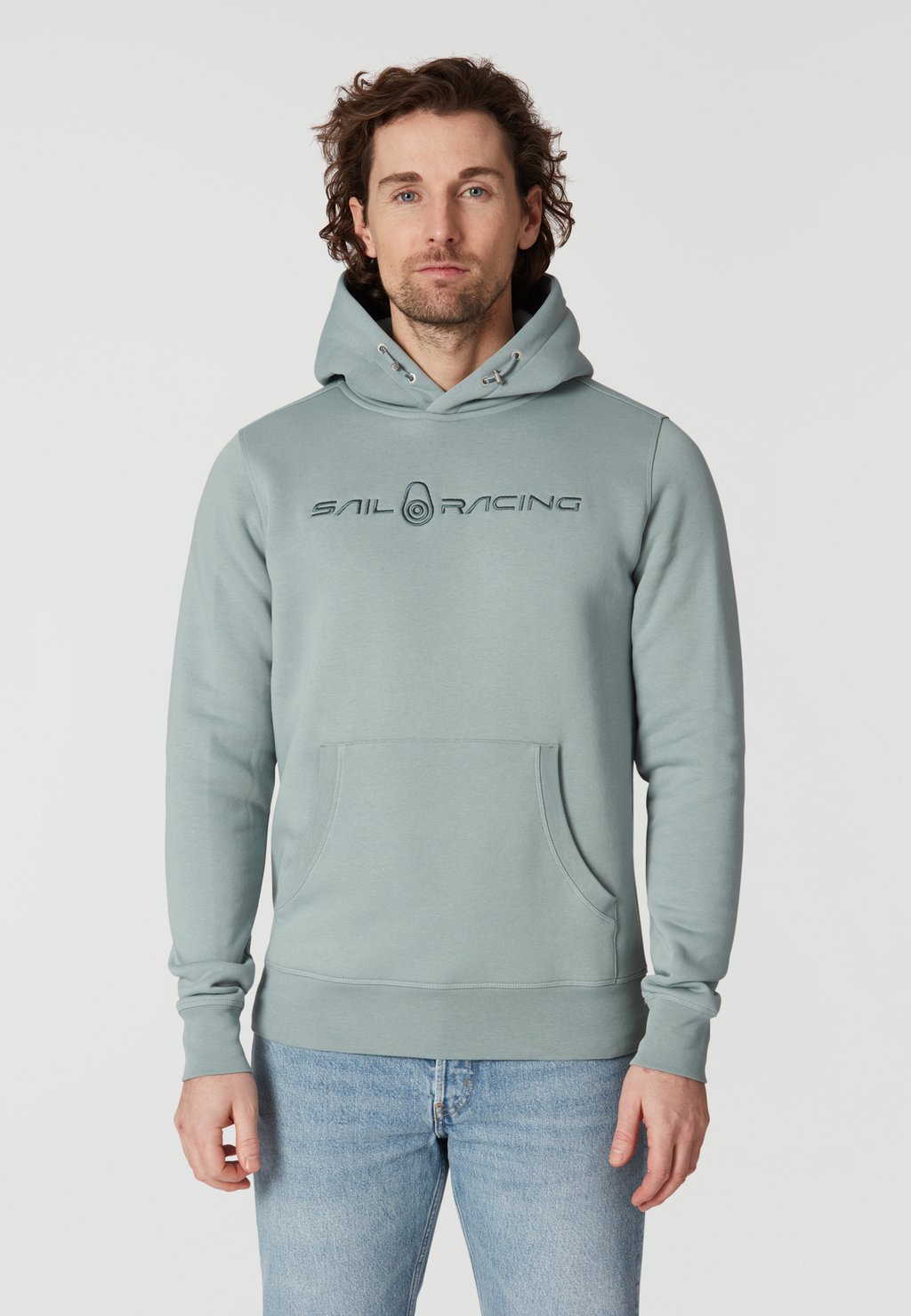 

Толстовка BOWMAN - Hoodie Sail Racing, светло-голубой