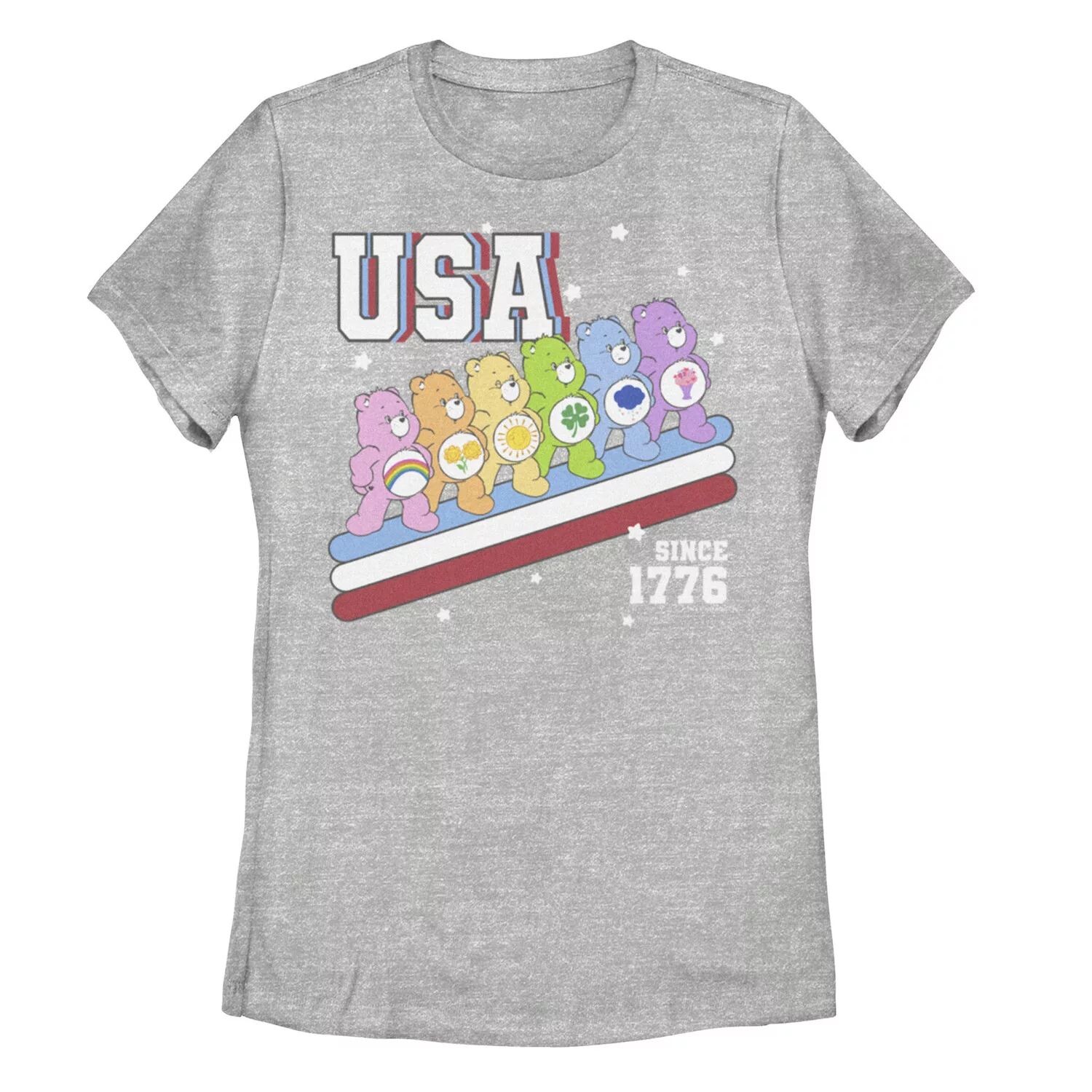 

Футболка с рисунком Care Bears USA с 1776 года для юниоров Licensed Character