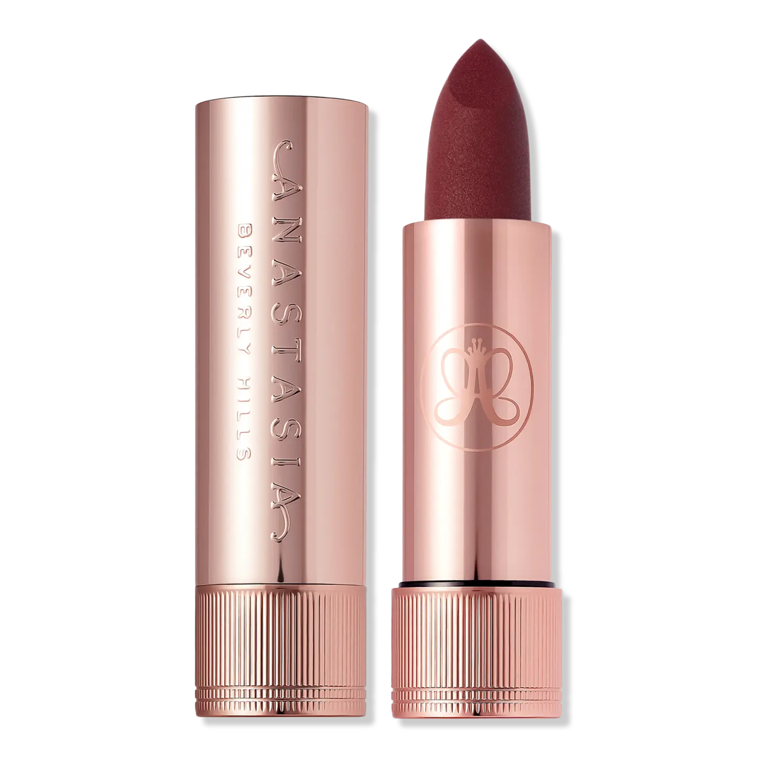 

Матовая и сатиновая бархатная помада с высокой пигментацией Anastasia Beverly Hills, Rum Punch (matte)
