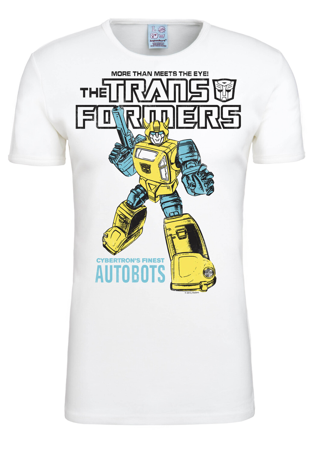 

Футболка Logoshirt Bumblebee Autobots, цвет altweiss