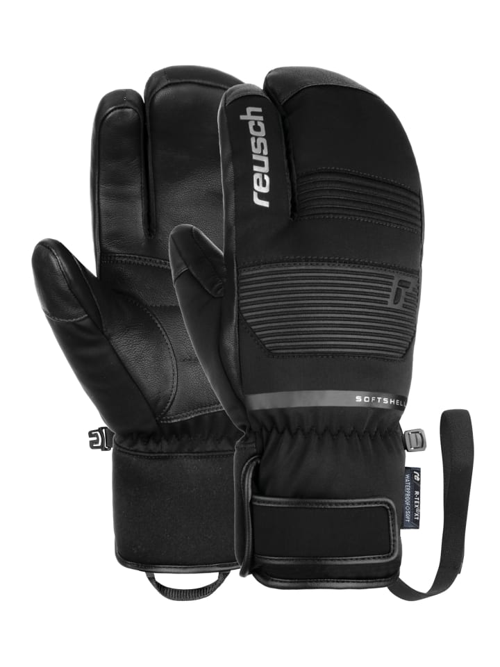 

Рукавицы Reusch 3-Finger Handschuhe Andy R-TEX XT Lobster, цвет 7700 black