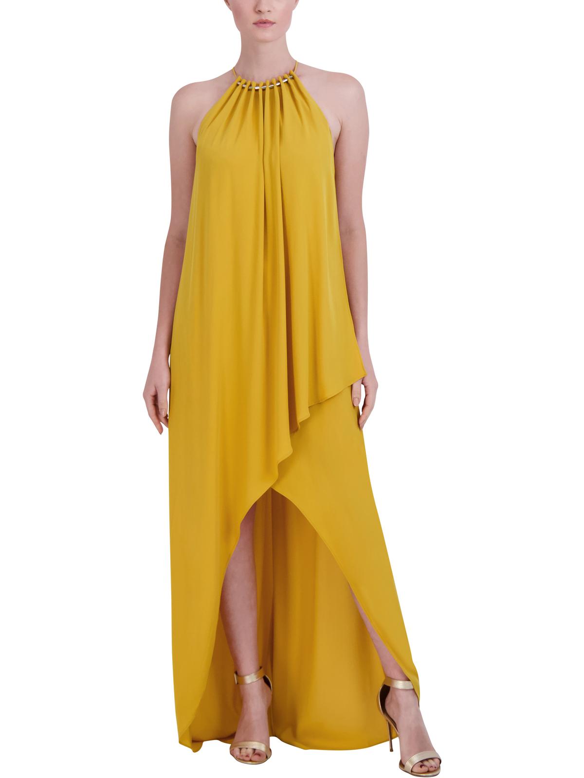 

Женское вечернее платье с открытыми плечами BCBGMAXAZRIA