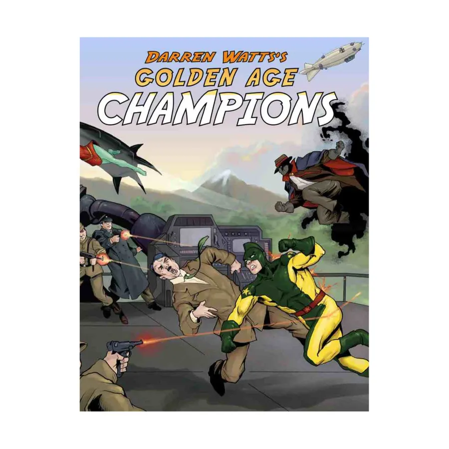 

Golden Age Champions, Hero System (6th Edition) (Hero Games), мягкая обложка