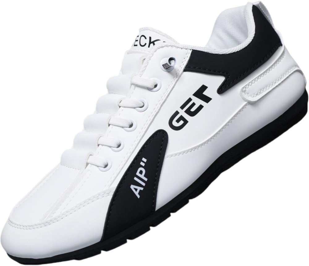 

Мужские повседневные спортивные кеды из холста удобные, легкие, противоскользящие, износостойкие и модные для использования на улице Clolinde, белый