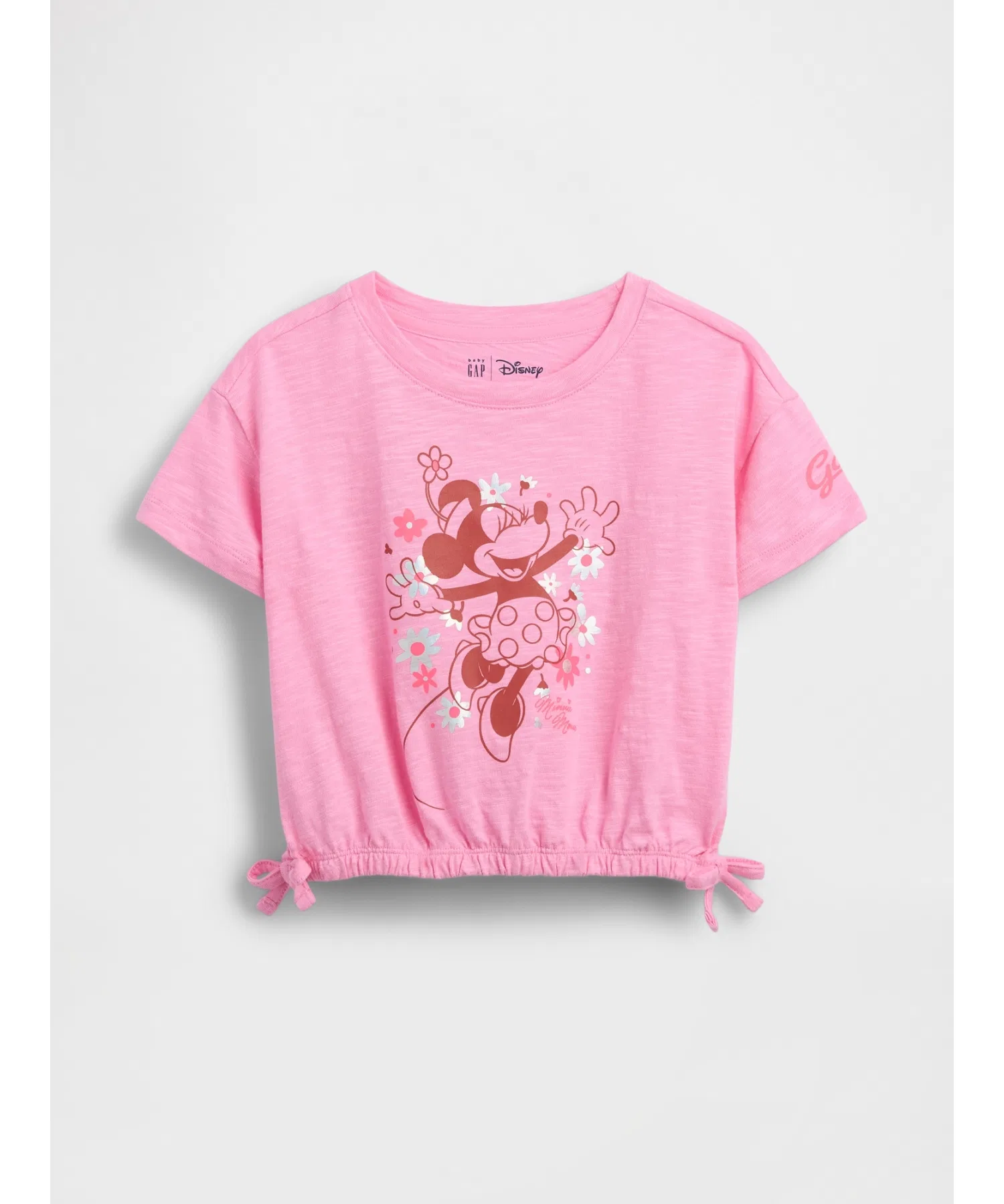 Детская футболка GAP × ディズニー オーガニックコットン リボン グラフィックTシャツ (幼児・ベビー)